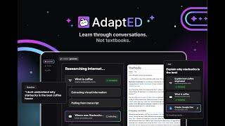 AdaptED Product Demo | AI-Powered Adaptive Learning