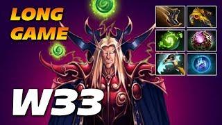 w33 Invoker - LONG GAME - Dota 2 Pro Gameplay