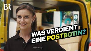 Paketzusteller & Briefträger: Das verdient eine Postbotin bei der Deutschen Post| Lohnt sich das?|BR