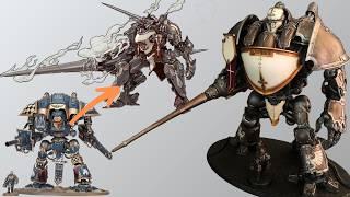 Making an Upright Imperial Knight: Steam-Knight Lancelot