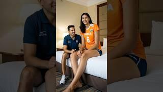 World's tallest female volleyball player#shorts#tallwoman #tallgirlfriend #volleyball