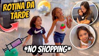 MINHA ROTINA DA TARDE NO SHOPPING * fomos surpreendidos * ️