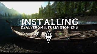 Skyrim - How to Install RealVision/PureVision ENB (Detailed)