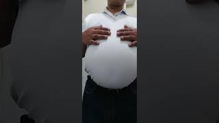 Boy Big belly stuffing Hiccups Burping