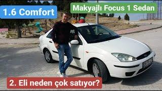 Ford Focus 1.6 Comfort 2004 Sedan / En Güzel Özelliği Nedir? / Detaylı Anlatım ve Test sürüşü.