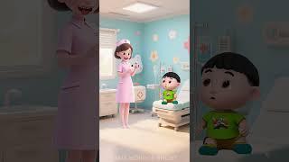 !"K.id vs. Nurse: The Hilarious Shot Showdown! ""#usa #english #ronaldo #emma  #shorts