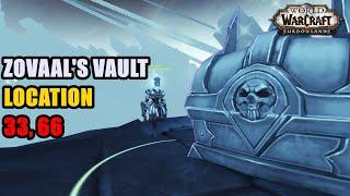 Zovaal's Vault WoW Location 33 66