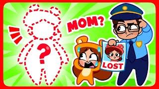 Where is my mommy?  I Lost My Mom  Kids Cartoon