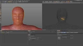 Cinema 4D Tutorial - How to UV Unwrap a Humanoid Using Relax Commands