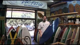 Poly S-Glass Epoxy skimboard from Victoria Skimboards