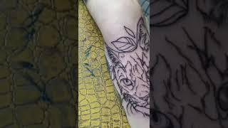 best tattoos girl|Saturdaycaturday  cat cattattoo#shorts