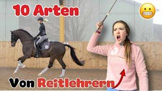 10 ARTEN VON REITLEHRERN