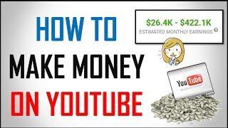 Youtube se paise kaise kamaye ! How to earn money from youtube