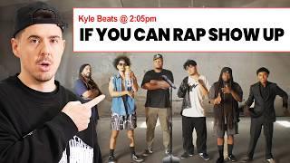 I Hosted a Rap Cypher and Let ANYONE Join