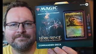 Unboxing - Magic the Gathering Der Herr der Ringe - Commander Deck Die Horden Mordors deutsch