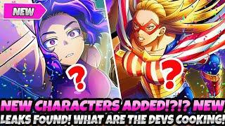*AYOOO!? NEW CHARACTERS ADDED!?* NEW LEAKS FOUND!? WHAT ARE THE DEVS COOKING!? (My Hero Ultra Rumble