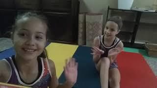 Roses in My GardenYoga Challenge My Girlfriends Gymnastics‍️Kira, Valya, Alenka, Irishato Music