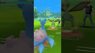 Battle Arena Ludicolo Escavalier Lapras V/S Scizor Flygon Togekiss #shorts #pokemongo