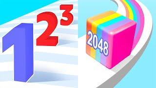 Number Master VS Jelly Run 2048 - Android iOS Gameplay Ep 1