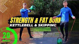 Intense Strength and Fat Burn Kettlebell Workout