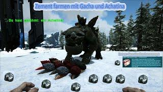 Ark Survival Evolved official deutsch - Zementprobleme? Achatina zähmen mit Kuchen - Gacha sammelt