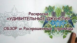 УДИВИТЕЛЬНЫЕ ДЖУНГЛИ / Обзор + раскрашенные страницы