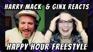 Harry Mack - Happy Hour Freestyle: Walking the Tight Rope w/GINX Reacts!  | Reaction & Commentary