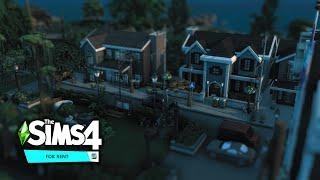 SMALL TOWN NEIGHBOURBOOD | NO CC | The Sims 4 Speed Build