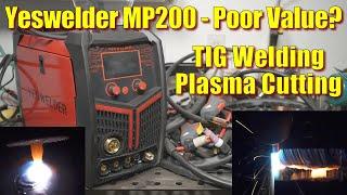 Yeswelder Firstess MP200: Plasma Cutting, TIG and Thoughts on Value