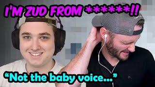 Zud Uses a VOICE CHANGER to Talk Like a BABY!