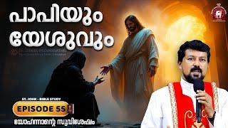 പാപിയും യേശുവും. John Epi. 55. Fr. Daniel Poovannathil