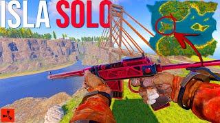 Así es un WIPE EPICO en SOLITARIO en el MEJOR MAPA de RUST (Película)