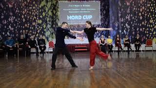 ХАСТЛ,  Nord Cup 2020, ДнД Main, финал, Евгений Стаценко и Юлия Мелузова, slow