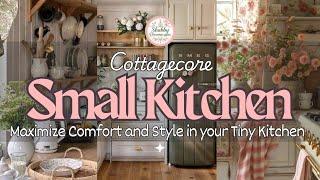 ‍ Charming Cottagecore Kitchen Ideas for Tight Spaces| Cottagecore Decor Ideas