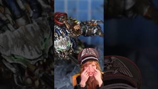 How to Paint GLOWING Green EYES! #shorts #warhammer #paintingwarhammer #gloweffect