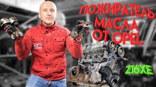 What is wrong with the 1.6-liter Opel (Z16XE) engine? Why did it consume oil? Subtitles!