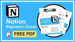 The Notion Guidebook FREE PDF & WORKSHEET