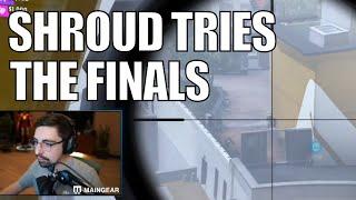 SHROUD - TRIES NEW FPS SHOOTER THE FINALS【PART 1】