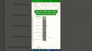 QR Codes in Excel ‼️ #shorts #qrcode #computer #excel