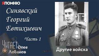 Синявский Георгий Евтихиевич.  Часть 1. Проект "Я помню" Артема Драбкина. Другие войска.