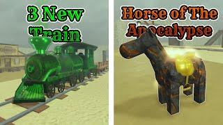 New Train Classes Update | Roblox Dead Rails (New Train and Horse)