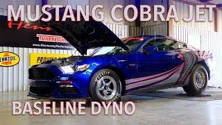 871 RWHP Mustang Cobra Jet Baseline Chassis Dyno Testing