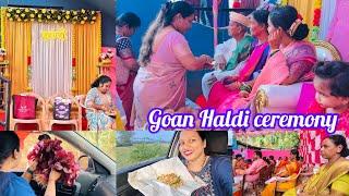 Attending a Goan Hindu Haldi ceremony|Going to drop Maa home|Sanvordem’s famous n favourite _____️