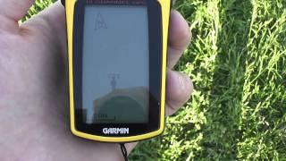 Garmin eTrex Handheld Outdoor GPS demonstration