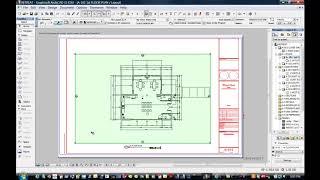 How do I print just 1 sheet or the floor plan   ArchiCAD