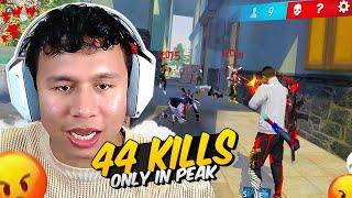 44 Kills Nonstop Battle in Peak  Only Pro Grandmaster Top 1 Lobby - Tonde Gamer