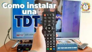 Como instalar una tdt y conectarla a WiFi