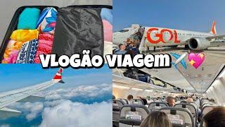 VLOGÃO|  arrumando as malas| comprei roupas novas| viagem de avião️