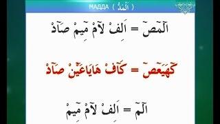 Муаллим Сани. Урок 19 - Изучаем правило Хуруфуль мадда.