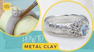 How To Metal Clay: DIY Silber Ring Tutorial